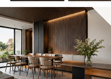 Interior contemporáneo de referencia